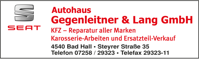 Autohaus Gegenleitner & Lang GmbH